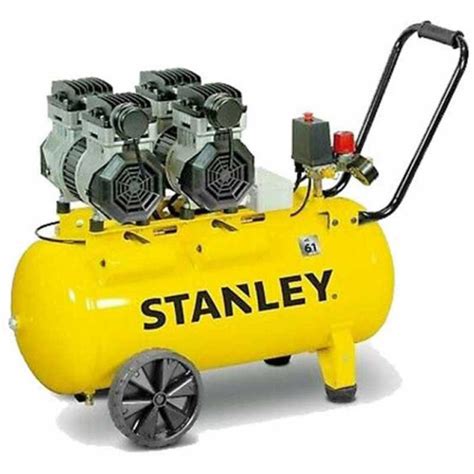 Compresor Silent Stanley SXCMS1324HE 24L 1 3 CP 1000W 8 Bar 150 L Min