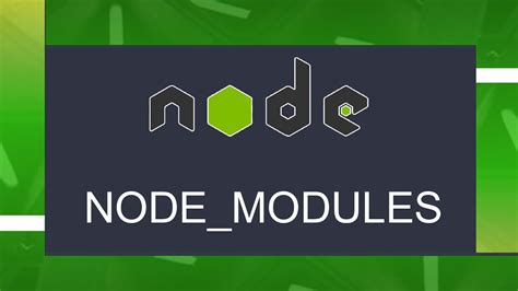 Node Js Qu Es Node Modules Introducci N Pr Ctica Paso A