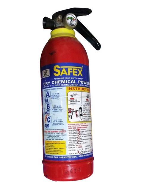 Safex Abc Chemical Powder Fire Extinguisher Kg At In Agra