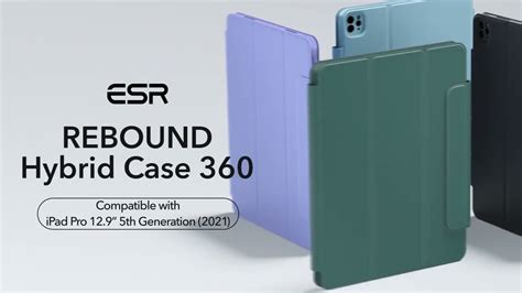 Take A Look At The New Esr Rebound Hybrid Case For Ipad Pro Youtube