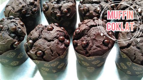 Muffin Coklat Lumer Cara Membuat Muffin Coklat ANTI GAGAL Enak