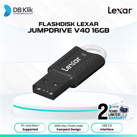 Jual Flashdisk Lexar V40 16GB USB 2 0 Lexar 16GB USB 2 0 JumpDrive