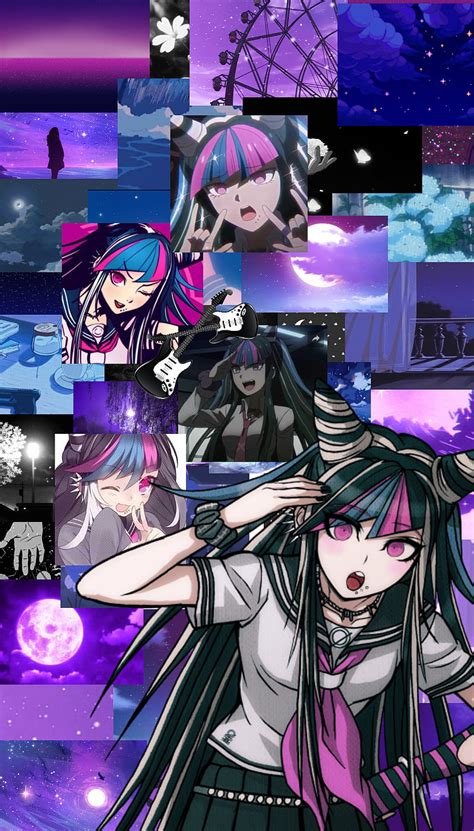 Ibuki Blue Danganronpa Purple Hd Mobile Wallpaper Peakpx