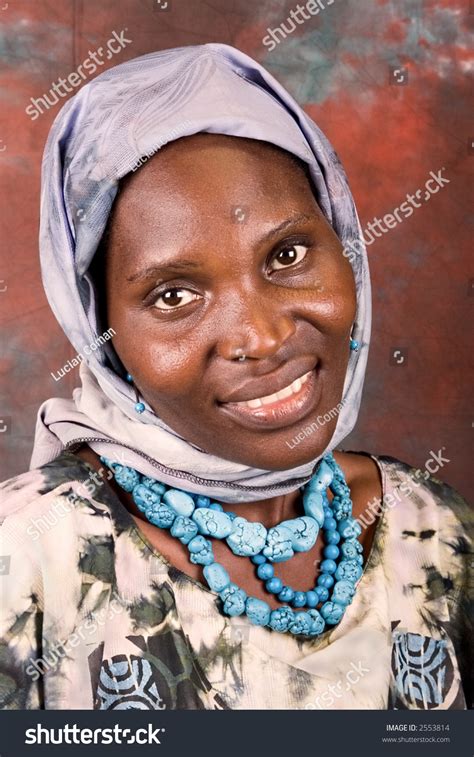 Young Woman Zimbabwe Wearing Different Traditional Stock Photo 2553814