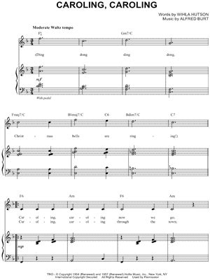 "Caroling, Caroling" Sheet Music - 27 Arrangements Available Instantly ...