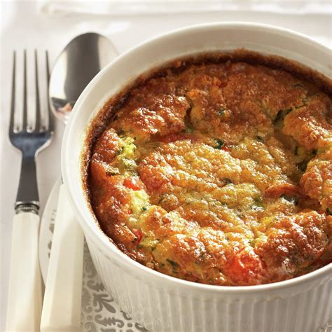 Tortilla De Verduras Cuajada En El Horno