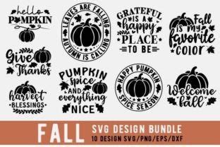 Fall Svg Bundle Pumpkin Svg Bundle Graphic By Svg Design Hub