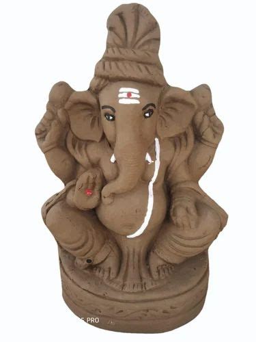 Eco Friendly Clay Ganesh Idols At Rs 55piece Eco Friendly Clay Ganesh Idol In Isnapur Id