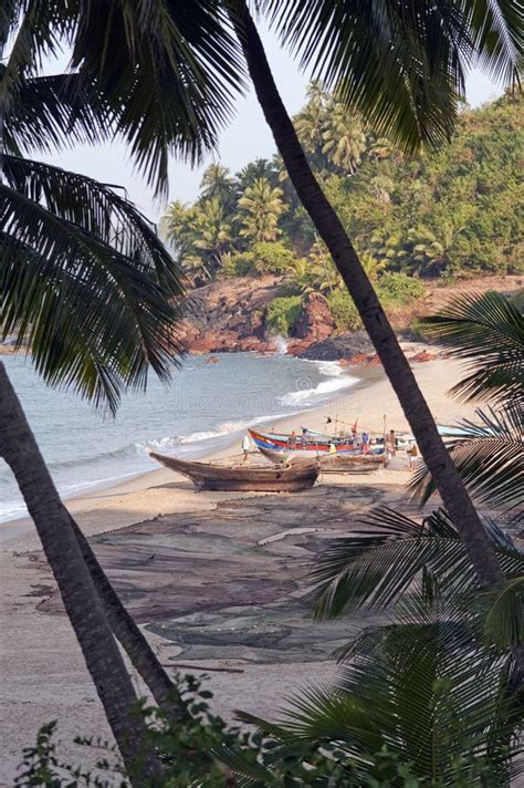 Beach View At Village Kondura District Sindhudurga Konkan Stock Image