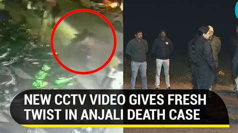 Cctv Shows Delhi Woman Dragged By Car Wasnt Alone On Bike Friend