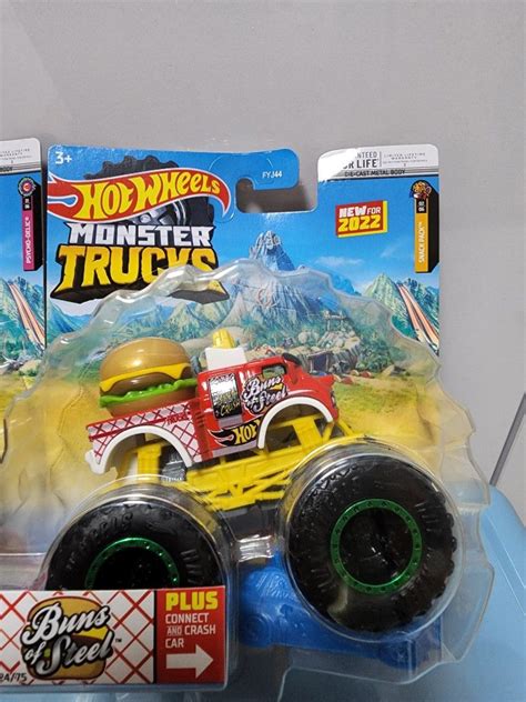 Hotwheel Hot Wheels Monster Trucks Volkswagen Beetle And Buns Of Steel For Hobbies Toys