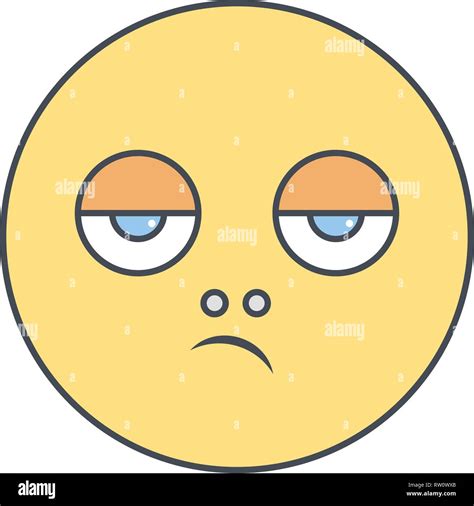 Emoticon Smiley Yellow Disappointed Immagini E Fotografie Stock Ad Alta