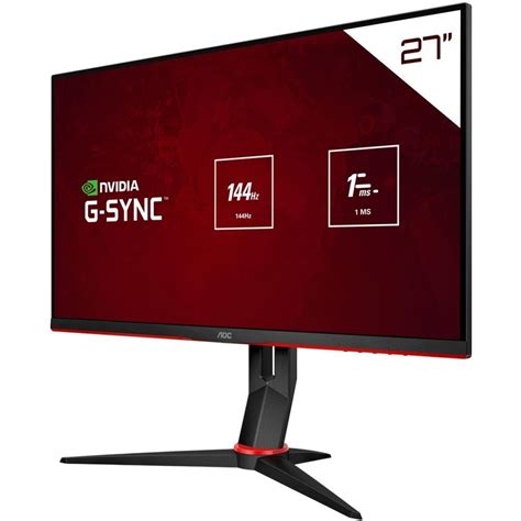 Monitor Gamer AOC Hero 27 Pol IPS 144Hz 1ms HDMI DP VGA 27G2 BK