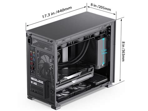 Jonsbo D31 Std Black Micro Atx Computer Case Tempered Glass 1side M Atx Dtx Itx Mainboard