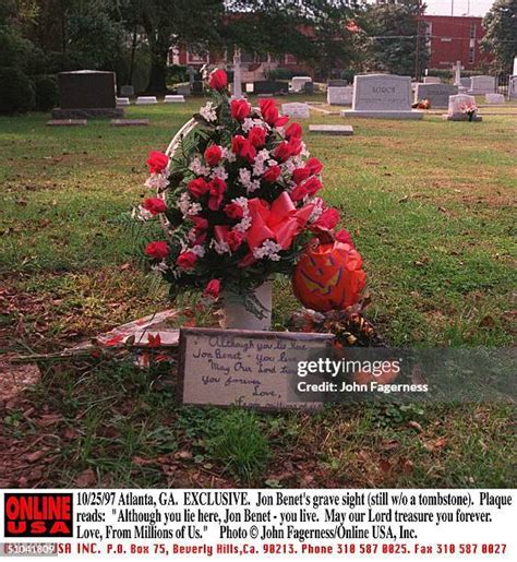 Jonbenet Ramsey Grave Photos And Premium High Res Pictures Getty Images