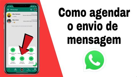 Como Agendar Mensagem No Whatsapp Youtube