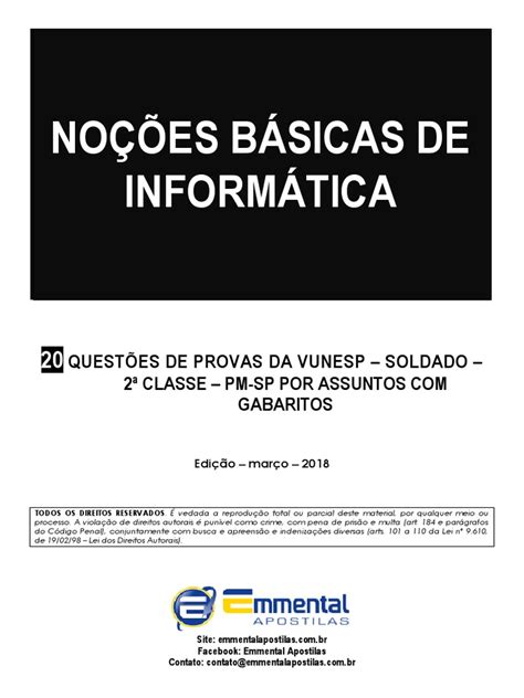 Nocoes Basicas De Informatica Download Grátis Pdf Microsoft Windows Windows 7