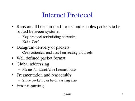 Ppt Internet Protocol Powerpoint Presentation Free Download Id 3086003