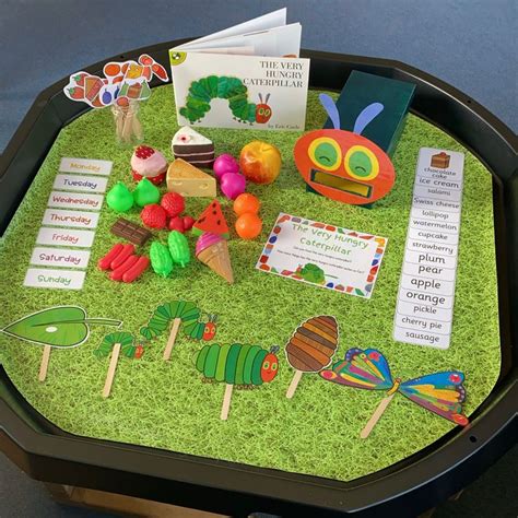 The Very Hungry Caterpillar Tuff Tray In Hungry Caterpillar