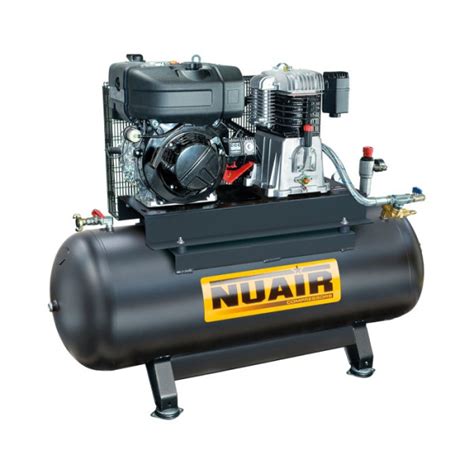 Compresseur d air à moteur thermique diesel 10 CV 270 L NUAIR 179011NU