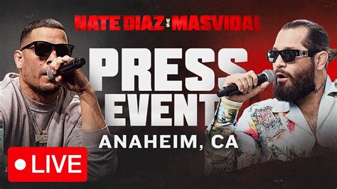 Diaz Vs Masvidal Open Workout Los Angeles Ca Fanmio Ppv Youtube