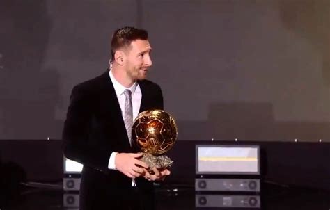 Lionel Messi Ganó Su Sexto Balón De Oro