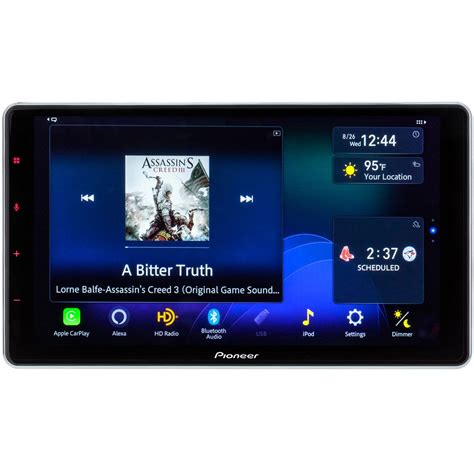 Pioneer Dmh Wt Nex Multimedia Receiver W Floating Hd Display And