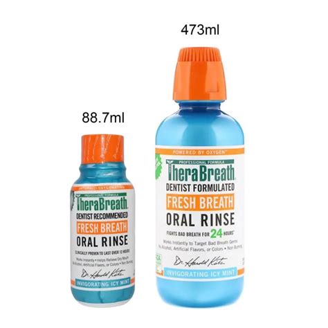 Pre Order Fresh Breath Oral Rinse Invigorating Icy Mint Flavor By