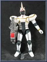 White Blaster BeetleBorg Beetleborgs Basic Series Bandai Action