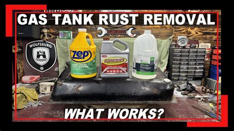 Gas Tank Rust Removal On A Vw Beetle How To Remove Rust Vw Beetle Diy And Restoration Vw