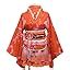 Graceart Japanischer Kimono Robe Anime Cosplay Kost M Kleid S Blau