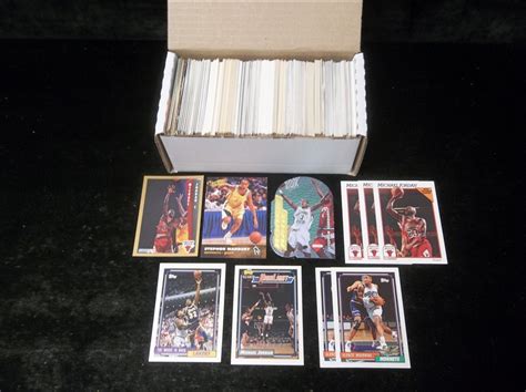 Lot Detail Basketball Star Card Lot Stars Mostly S Cards