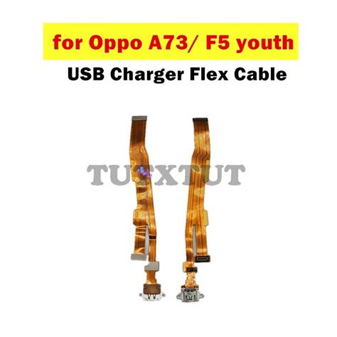 For Oppo A73 F5 Youth USB Charger Dock Connect Earphone Jack