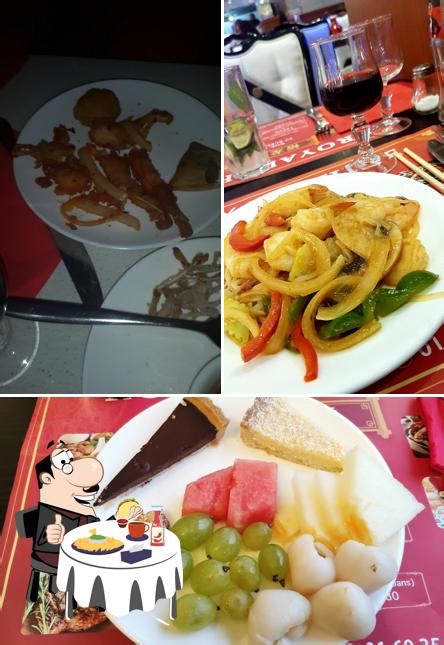 Royal Chine 裕龙大酒楼 Claye Souilly Menu du restaurant prix et avis