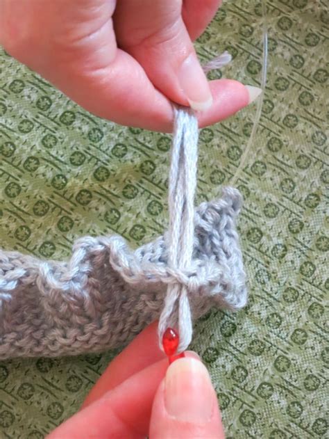 Knitting Hints How To Make And Attach Fringe Tassels To A Scarf Shawl