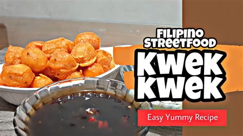 Paano Gumawa Ng Kwek Kwek Easy Yummy Recipe Youtube