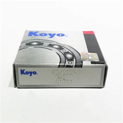 KOYO Deep Groove Ball Bearings 60/22 2RS 22X44X12 - HBB Bearings & Belting