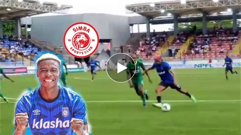 VIDEO TAZAMA UWEZO WA PACOME MPYA WA SIMBA SC KUTOKA NAIGERIA NI HATARI