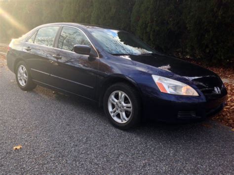 2007 Honda Accord Sedan 4 Door 24l With Only 35000 Miles