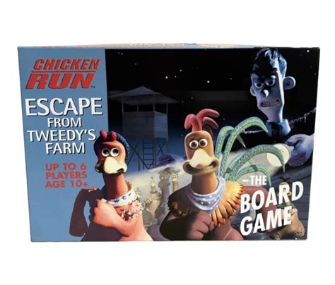 Gioco Da Tavolo Vintage Chicken Run Escape From Tweedy S Farm Aardman S