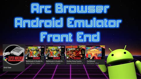 How To Set Up Arc Browser Emulator Front End For Android Phone Tv