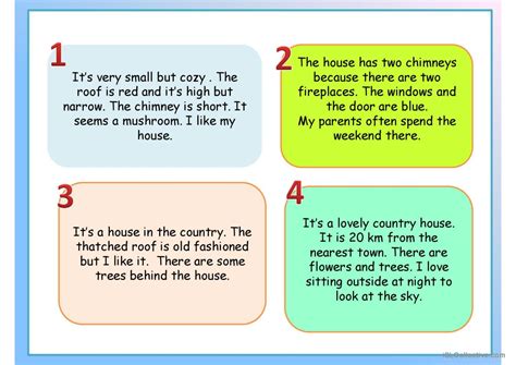 Which One Is My House General Readi English Esl Powerpoints
