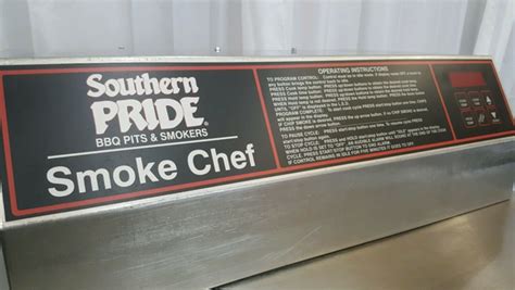 SOUTHERN PRIDE Smoker SC200 SMOKE CHEF – Mega Chef Equipment