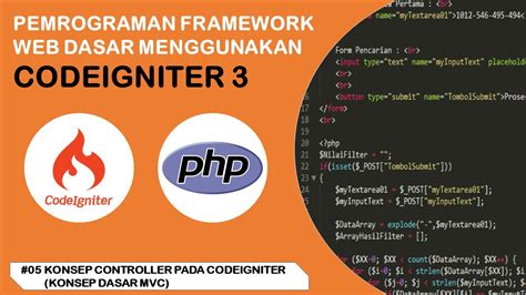 Tutorial Codeigniter Untuk Pemula Konsep Controller Pada