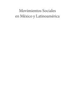 Movimientos Sociales En M Xico Y Latinoam Rica Movimientos Sociales