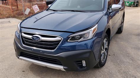 2021 Subaru Outback Touring Xt Abyss Blue Pearl Stksb55426t Youtube