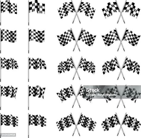 체크 무늬 깃발 체크 무늬 플래그 모터 레이싱 바둑판무늬 깃발에 대한 스톡 벡터 아트 및 기타 이미지 바둑판무늬 깃발