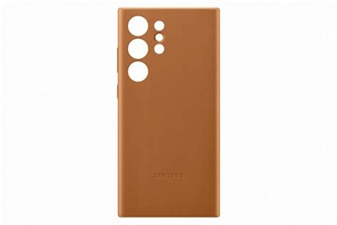 Samsung Galaxy S23 Leather Case Camel Tech Trade Center