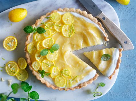 Lemon Curd Tarte Mit Joghurt Snack Zitronen Fr Hlingsrezept