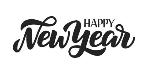 57,700+ Happy New Year Font Stock Illustrations, Royalty-Free Vector ...